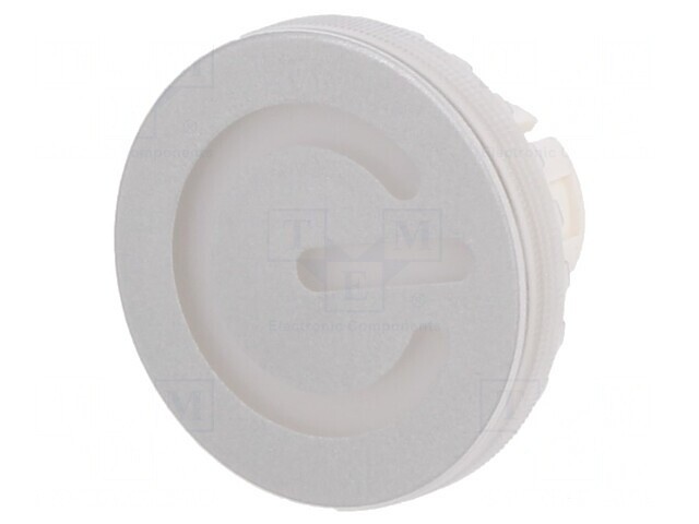 Lentilă Transparentă Plastic 22mm pentru Buton