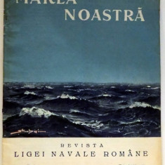 MAREA NOASTRA , REVISTA LIGI NAVALE ROMANE , NR. 5 , MAI , ANUL IV , 1935