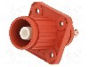 Conector alimentare DC, 1,5kV, 1 pini, seria ES-300A, {{Dimensiune pin}}. DEGSON ELECTRONICS - ESS-300A-95-S-RD-00