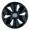 Set 4 Capace Roti Roco Negru R14, pentru Fiat