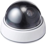 Camera supraveghere falsa de tip Dome, pentru interior cu Led rosu intermitent