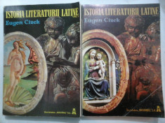 ISTORIA LITERATURII LATINE (2 volume) - EUGEN CIZEK foto