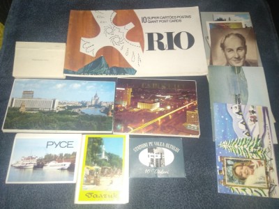 CARTI POSTALE MOSCOVA TASKENT RIO ETC foto