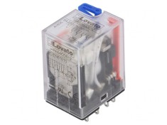 Releu electromagnetic 4PDT 12VDC 5A foto