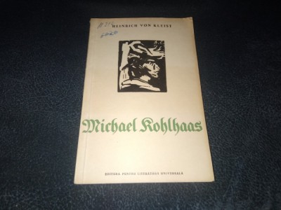 HEINRICH VON KLEIST - MICHAEL KOHLHAAS foto