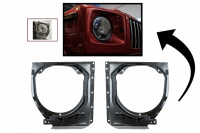 Suport Faruri Mercedes W463 G-Class (1990-2006) Upgrade la (2007-2018) Performance AutoTuning foto