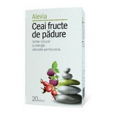 Ceai Fructe de Padure Alevia 20pl