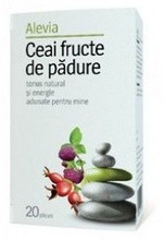 Ceai Fructe de Padure Alevia 20pl foto