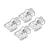 Kit montaj bare plafon Nordrive C062 pentru Fiat Bravo 2007-2015