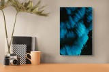 Tablou Canvas, Cascade de Vis Ceruleană, 26 x 39 cm, CMCLASS