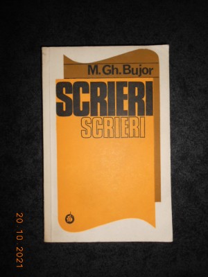 M. GH. BUJOR - SCRIERI. VERSURI SI PROZA (1983) foto
