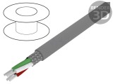 Cablu Alpha Essential 4x20AWG 30,5m Gri &Icirc;nchis 600V