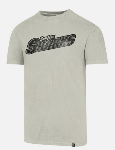 San Jose Sharks tricou de bărbați Imprint 47 splitter white - L