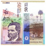 Columbia 50 000 50000 Pesos 2002 P-455c UNC