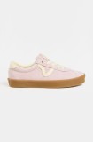 Vans teniși din piele &icirc;ntoarsă Sport Low culoarea roz, VN000CQRO3N1
