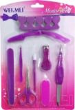 Set de accesorii pentru manichiură: trimmer, foarfece, pilă, pensetă, pensetă pentru unghii.