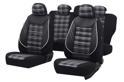 SET HUSE SCAUN SPORT NEGRU-GRI foto