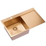 Chiuvetă inox RUSSEL 111 Copper