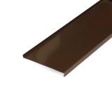 Glaf aluminiu exterior pentru ferestre, maro RAL 8014, 22.5 x 300 x 0.13 cm