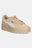 Puma sneakers din piele intoarsă Karmen II culoarea maro, 397457