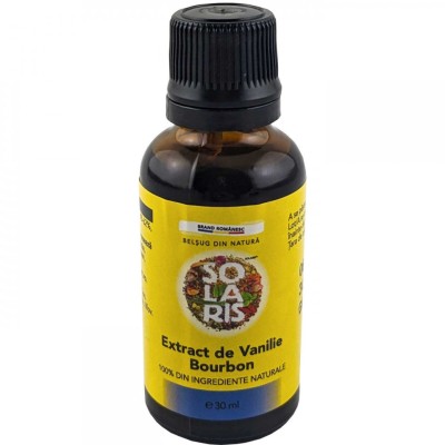 EXTRACT DE VANILIE BOURBON 30ml SOLARIS foto