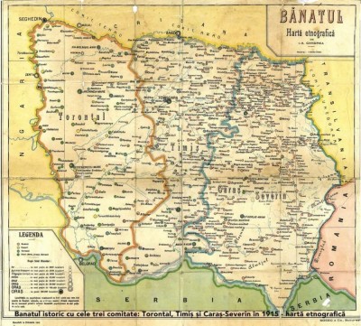 Hartile judetelor din Banatul istoric 1867-1918 foto