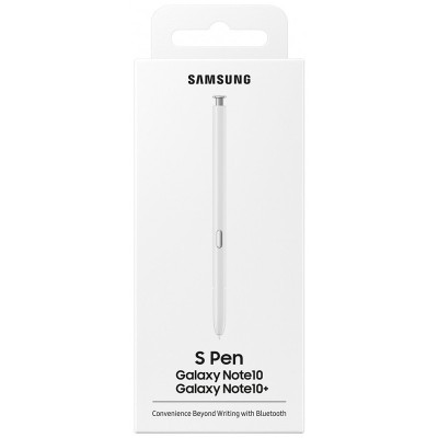 Creion S-Pen Samsung Galaxy Note 10 N970 / Galaxy Note 10+ N975 / Galaxy Note 10+ 5G N976 EJ-PN970BWEGWW Alb foto
