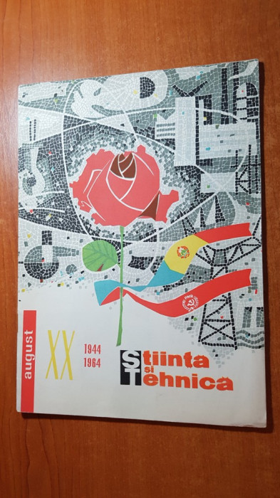 stiinta si tehnica august 1964-20 de ani de la primul 23 august,realizarile PCR