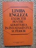 Limba engleza Exercitii pentru admiterea in invatamantul superior
