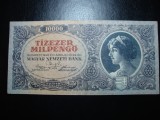 Bancnota Ungaria 10000 Milpengo 1946, Stare Buna - Numismatica Europa