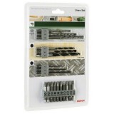 Bosch 2609256989 - Set accesorii insurubare si burghie mixte 19 bucati