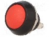 Intrerupator anti-vandalism, OFF-(ON), &Oslash;12mm, ONPOW, GQ12B-10/R/A