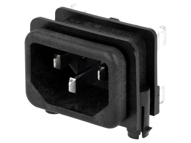 Conector Alimentare AC Soclu Tată 10A 250V IEC 60320