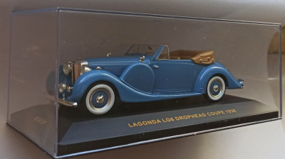 Macheta Lagonda LG6 Drophead Coupe 1938 - IXO Museum 1/43 foto