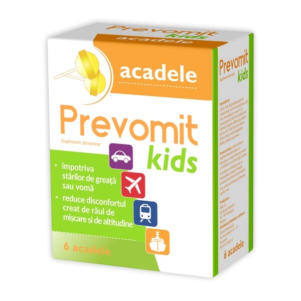 Prevomit Kids Zdrovit 6buc