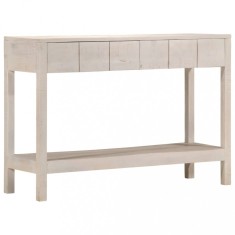 vidaXL Masă consolă, 110x35x75 cm, lemn masiv de mango