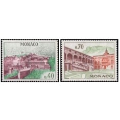 Monaco 1964 - cladiri, serie neuzata