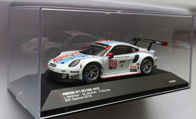 Macheta Porsche 911 GT3 RSR 24h Daytona 2019 - IXO Premium 1/43 foto