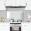 VidaXL Panou antistropi bucătărie transparent 100x60cm sticlă securiz. 249477
