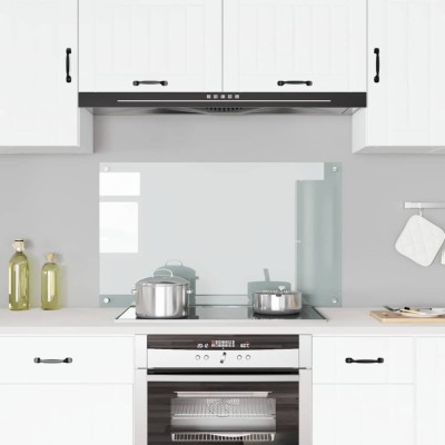 vidaXL Panou antistropi bucătărie transparent 100x60cm sticlă securiz. 249477 foto