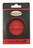 Masturbator Malesation Silicon Cock Ring Black L