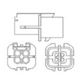 Sonda lambda Hyundai Elantra 4 Sedan (Hd) 11.05-12.23, I30 (Fd) 10.07-07.12, I30 Estate (Fd) 10.07-06.12; Kia Carens 3 Mpv (Un) 05.06-12.13, Ceed (Ed