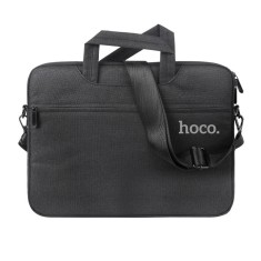 Geanta Hoco GT1 pentru Laptop, 14&quot;, Interior moale, 2 Compartimente, Textil, Negru