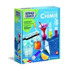 Joc educativ pentru mici exploratori Primul meu set de chimie, +8 ani