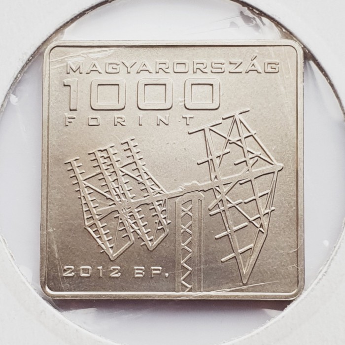 2831 Ungaria 1000 Forint 2012 MASAT I - The first Hungarian Satelite km 840 UNC