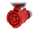 Conector alimentare trifazat 32A 400VAC IP67 mamă