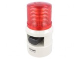 Semnalizator Luminos și Acustic 24VDC LED Roșu IP54 105dB