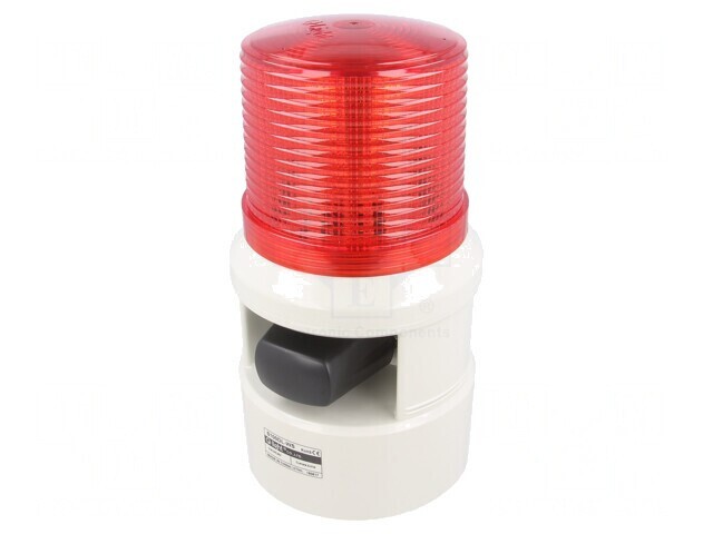 Semnalizator Luminos și Acustic 24VDC LED Roșu IP54 105dB