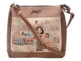 Cumpara ieftin Geanta JANET DENESE multicolor, 075B, din piele ecologica
