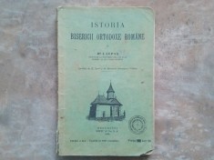ISTORIA BISERICII ORTODOXE ROMANE. Ed. a II-a 1929 - I. Lupas